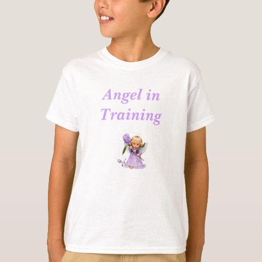 engel_1002_wwg, Angel in Training T-shirt (Voorkant)