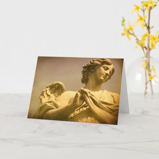 Engel 13 kaart (Gele Bloem)