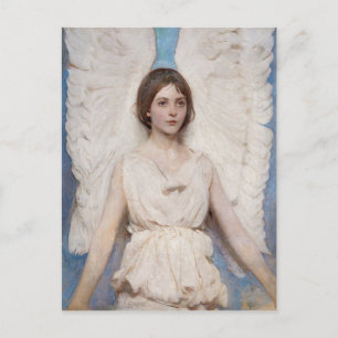 Engel (1887) schilderij van Abbott Handerson Thaye Briefkaart