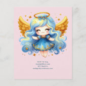 Engel 1e Verjaardag Sprookje Magische Verjaardag (Achterkant)