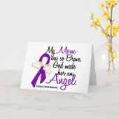 Engel 2 Moeder Alvleesklierkanker Kaart (Gele Bloem)