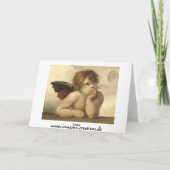 Engel 2 van Raphael Kaart (Achterkant)