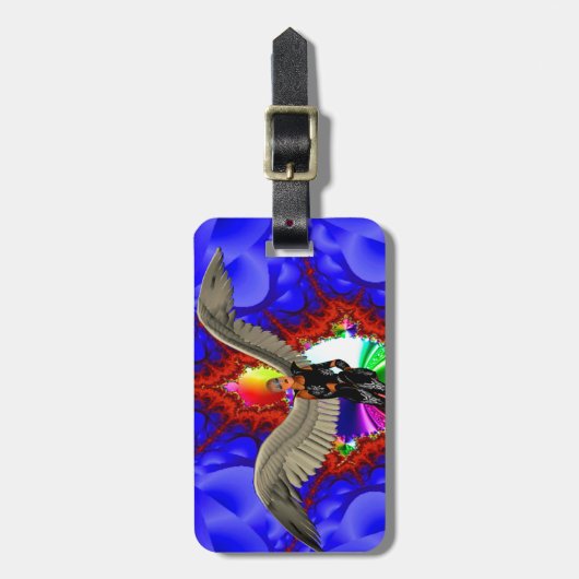 Engel Bagagelabel (Voorkant verticaal)