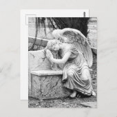 Engel, Begraafplaats, Savannah Ga Briefkaart (Voorkant / Achterkant)