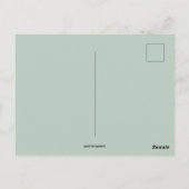  engel Bowing Easter wil Briefkaart (Achterkant)