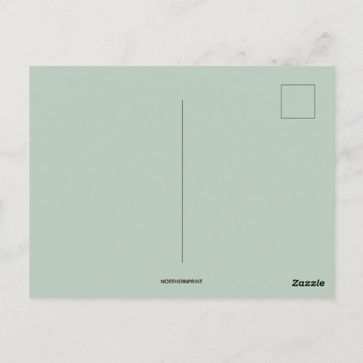  engel Bowing Easter wil Briefkaart (Achterkant)