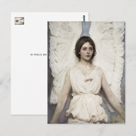 Engel Briefkaart (Voorkant / Achterkant)