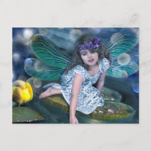 engel briefkaart (Voorkant)