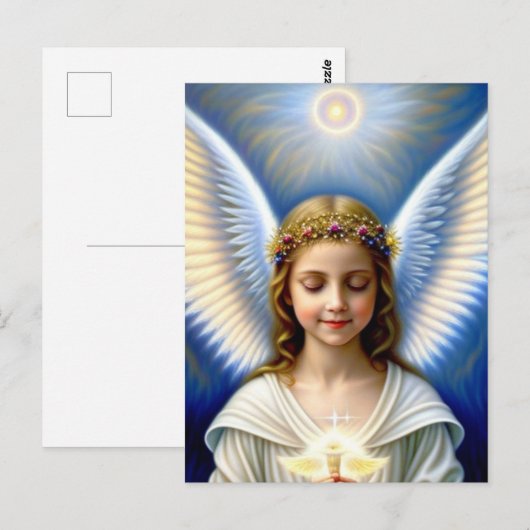 Engel Briefkaart (Voorkant / Achterkant)