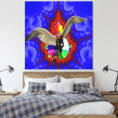 Engel Canvas Afdruk (Insitu (Slaapkamer))