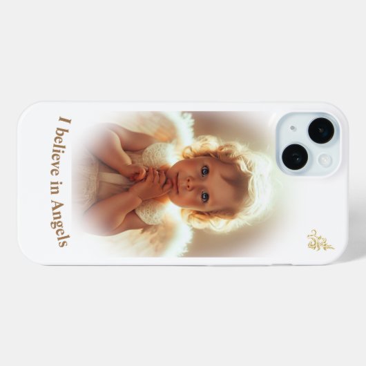 Engel Case-Mate iPhone Case (Achterkant (horizontaal))