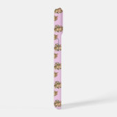 engel cherub roze iPhone 15 case (Rechterkant)