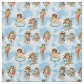 engel cherub wolken antiek stof (Swatch)