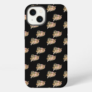 engel cherub zwart iPhone 13 hoesje