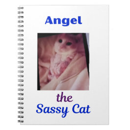 Engel de brutale kat notitieboek