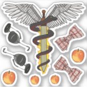 Engel/Demon stickers (Voorkant)