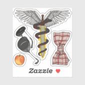 Engel/Demon stickers (Vel)