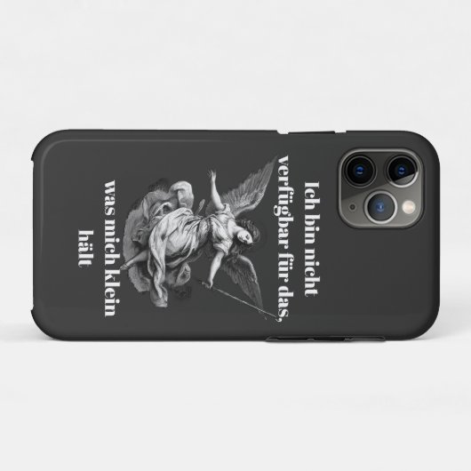 Engel der Unverfügbarkeit Case-Mate iPhone Case (Achterkant (horizontaal))