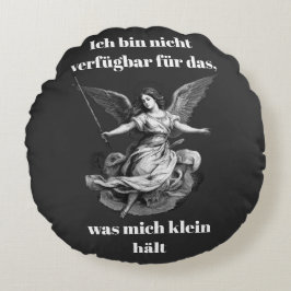 Engel der Unverfügbarkeit Rond Kussen