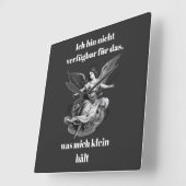 Engel der Unverfügbarkeit Vierkante Klok (Hoek)