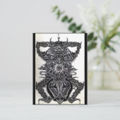 Engel des Doods  Briefkaart (Staand voorkant)