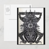 Engel des Doods  Briefkaart (Voorkant / Achterkant)