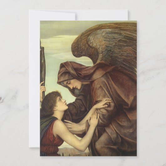 Engel des Doods door Evelyn De Morgan (Voorkant)