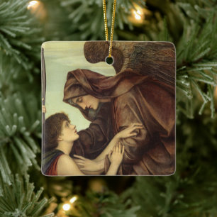 Engel des Doods door Evelyn De Morgan Keramisch Ornament