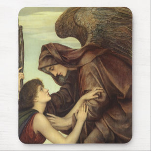 Engel des Doods door Evelyn De Morgan Muismat