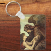 Engel des Doods door Evelyn De Morgan Sleutelhanger (Voorkant)