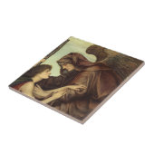 Engel des Doods door Evelyn De Morgan Tegeltje (Zijkant)