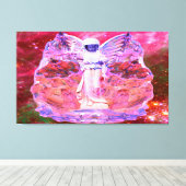 Engel des Heelals Canvas Afdruk (Insitu (Houten vloer))