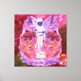 Engel des Weltraums Canvas Afdruk