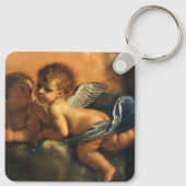 Engel detail, Patroonheiligen van Modena door Guer Sleutelhanger (Achterkant)