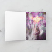 ENGEL DIE DE ZADEN VAN DE LIEFDE PLAATST KAART (Binnen)