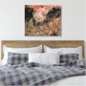 Engel die de zielen in de hel toeroept door Evelyn Canvas Afdruk (Insitu (Slaapkamer))