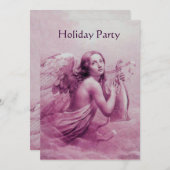 ENGEL DIE LYRA SPEELT BOVEN DE WOLKEN KAART (Voorkant / Achterkant)