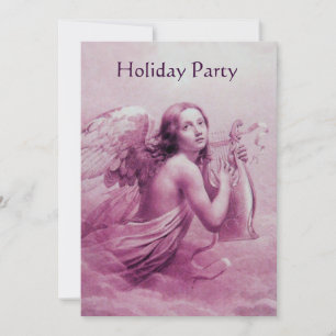 ENGEL DIE LYRA SPEELT BOVEN DE WOLKEN KAART