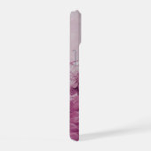 ENGEL DIE LYRA SPEELT BOVEN DE WOLKEN roze monogra iPhone 15 Case (Rechterkant)
