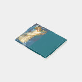 Engel die muziek speelt op een harp post-it® notes (Schuin)