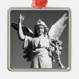 Engel die naar de Hemel wijst Metalen Ornament