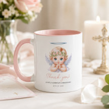 Engel Doop Dank Je Geschenk Mok