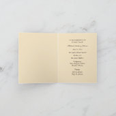  engel doop Religieus Kant Notitiekaartje (Binnen)