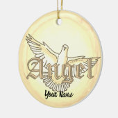 engel duif ornament (Links)