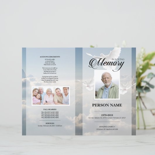 Engel duif Rou Template (Staand voorkant)