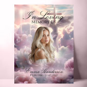 Engel en Cross Memorial welkomstbord Poster