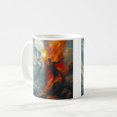 ENGEL EN DUIVEL KOFFIEMOK (Voorkant links)