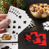 Engel en duivel pokerkaarten (Insitu)