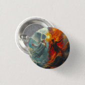 ENGEL EN DUIVEL RONDE BUTTON 3,2 CM (Voorkant /achterkant)