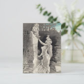 Engel en Godin Valentijn Briefkaart (Staand voorkant)